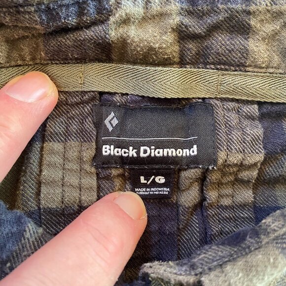 Black Diamond Spotter L/S Flannel Shirt - Large - Picture 4 of 7